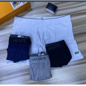 BOXER LACOSTE 100% COTON A LA PIECE