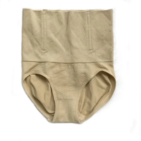Culottes gainantes de ventre en lingerie féminine amincissante après l'accouchement, taille haute sans coutures, slips confortables et respirants. – Image 2