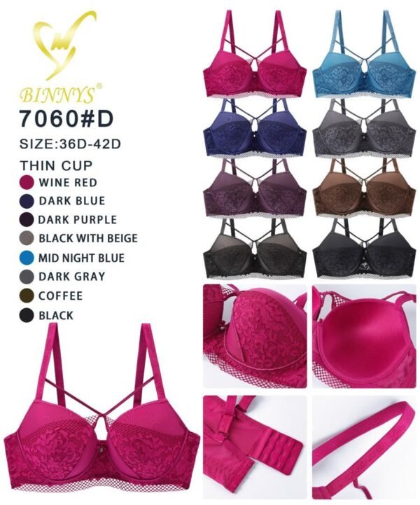 Soutien-gorge de haute qualité, ajustable, rembourré, prévient le relâchement