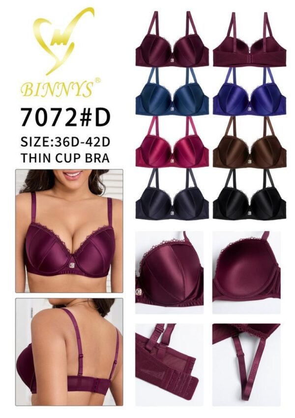 Soutien-gorge de haute qualité, ajustable, rembourré, prévient le relâchement,