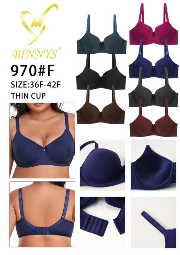 Soutien-gorge de haute qualité, ajustable, rembourré, prévient le relâchement
