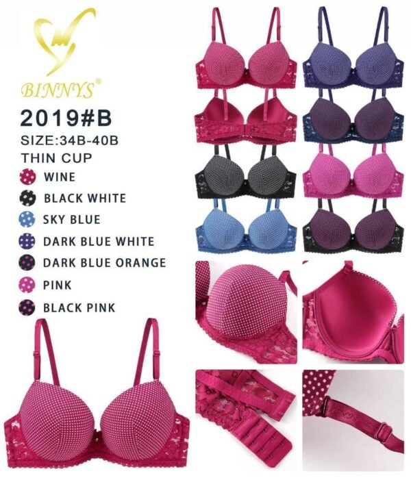 Soutien-gorge de haute qualité, ajustable, rembourré, prévient le relâchement