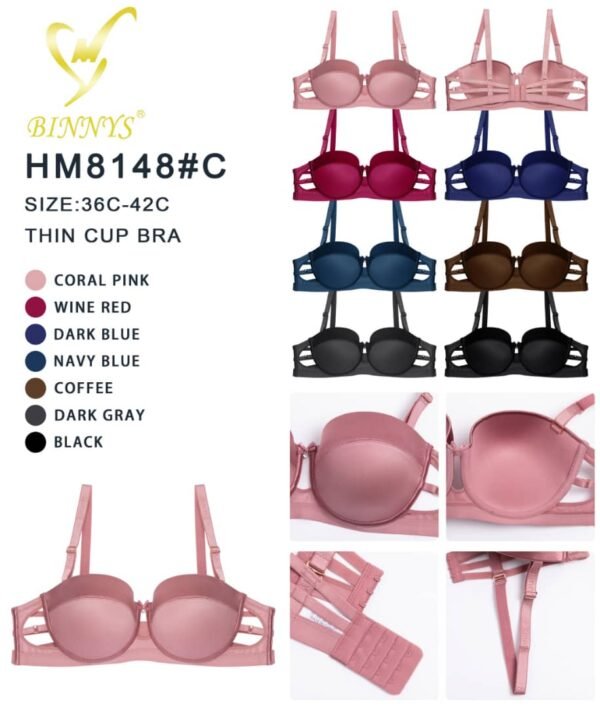 Soutien-gorge de haute qualité, ajustable, rembourré, prévient le relâchement,