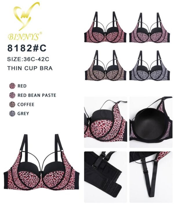 Soutien-gorge de haute qualité, ajustable, rembourré, prévient le relâchement