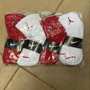 Chaussettes colorées à motifs Paquet